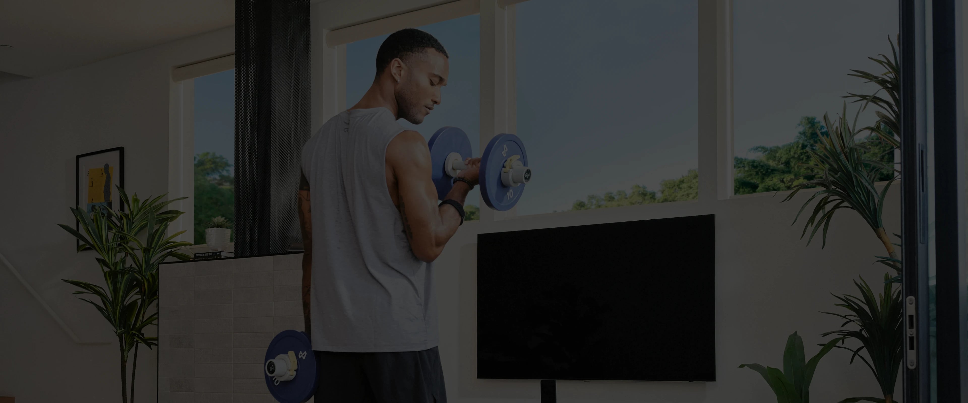 person working out